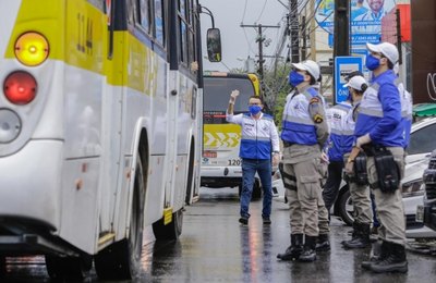 Detran fiscaliza se população cumpre recomendações de prevenção à Covid-19