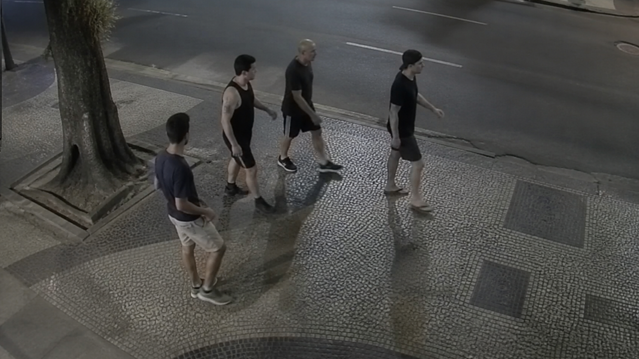 Vídeo reconstitui percurso de agressores de ciclista espancado em Copacabana