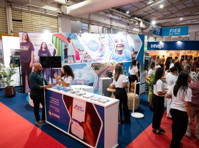 Governo de Alagoas marca presença na 13ª Feira dos Municípios Alagoanos