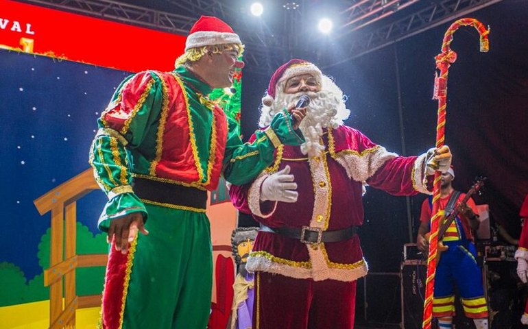 Programação natalina do Bosque das Arapiraca desta terça-feira está mantida
