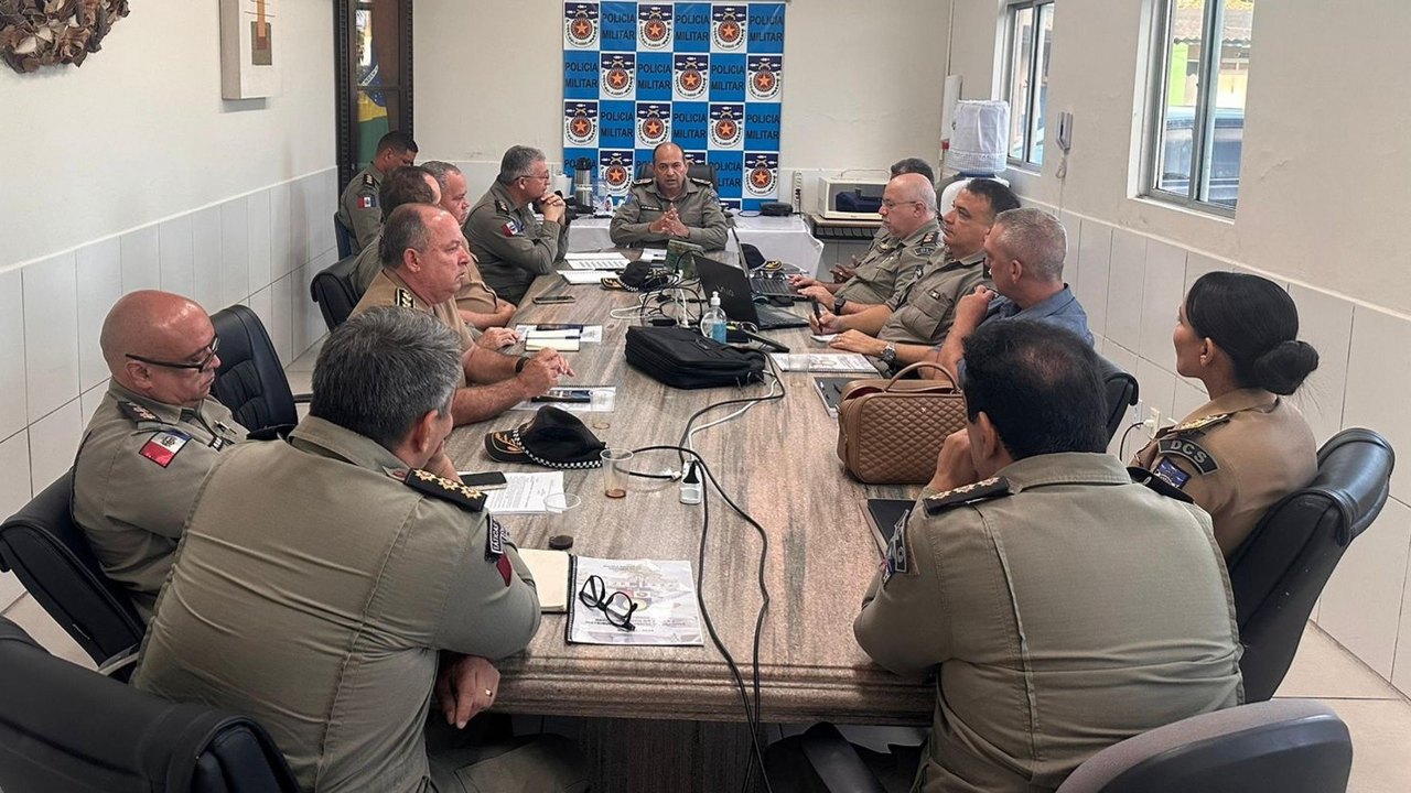 Comandante-geral reúne gestores para ajustar últimos detalhes antes das eleições municipais