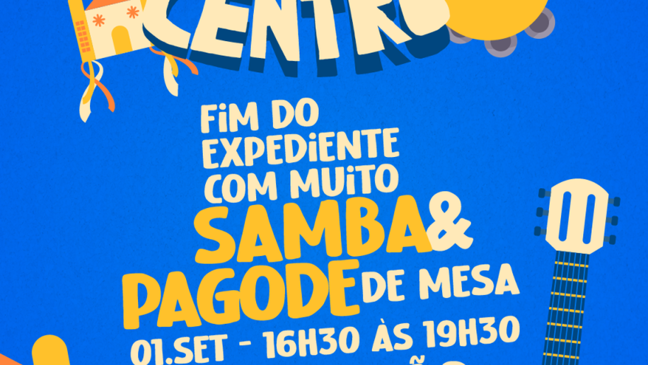 Segunda edição do Sextou no Centro acontece nesta sexta-feira (01)