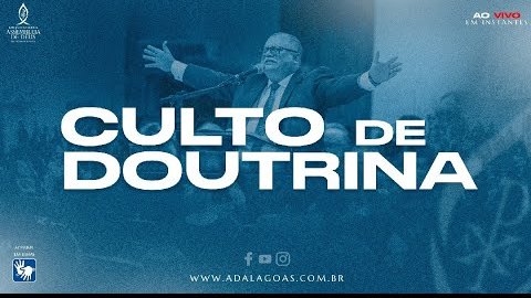 Culto de Doutrina - Acessível em Libras (20/06/2023)