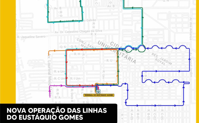 Terminal de ônibus do Eustáquio Gomes volta a operar neste sábado (20)