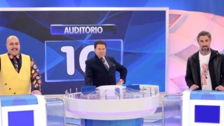 Tiago Abravanel e Marcos Mion participam do Programa Silvio Santos