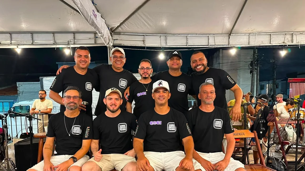 Samba Amigos da Pracinha celebra um ano de cultura e solidariedade no Prado