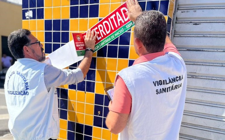 Vigilância Sanitária interdita fábrica de bolos e salgados no Centro de Maceió