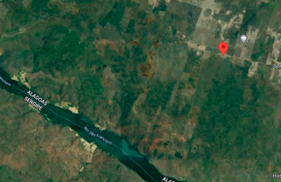 Confira a localização da Fazenda de 780 tarefas que será leiloada pela VT de Santana do Ipanema