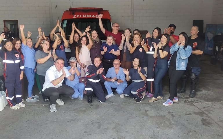 Samu celebra Dia Mundial da Enfermagem com homenagens aos profissionais