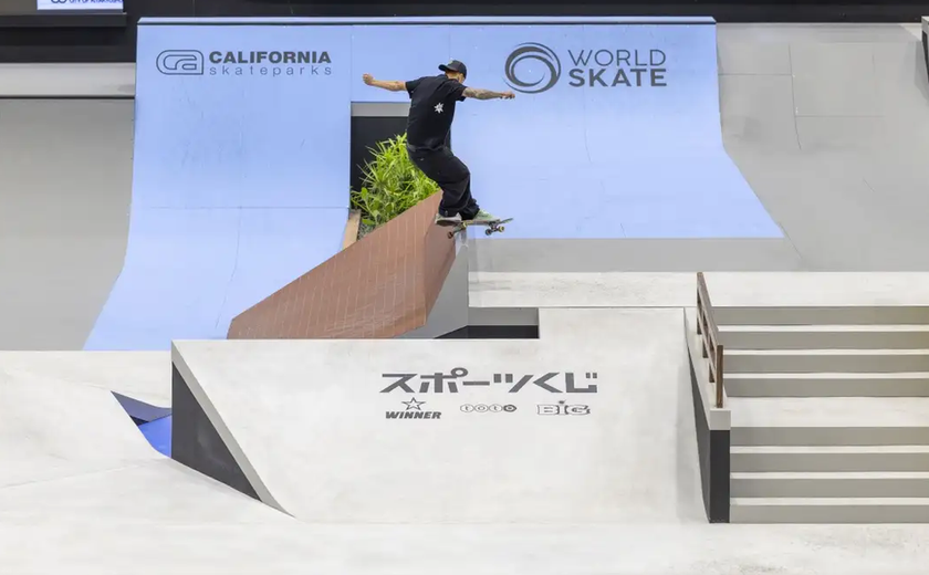 Brasileiros ficam fora do pódio na etapa de Kitakyushu da Copa do Mundo de skate street