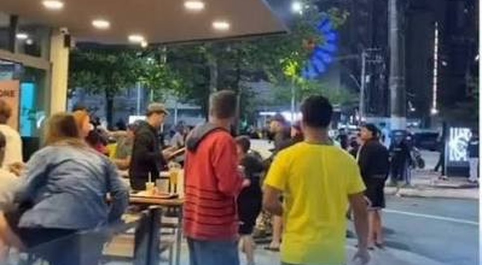 Confusão generalizada / Foto: Reprodução