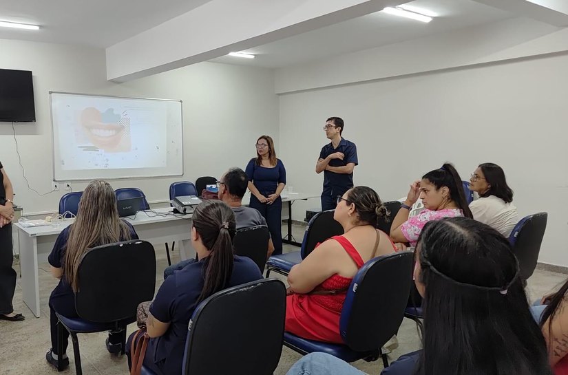 Saúde promove capacitação sobre o bem-estar bucal na terceira idade