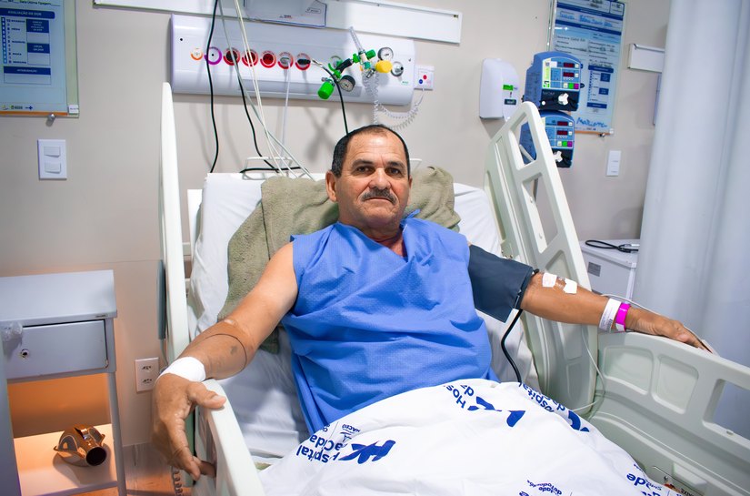 “Nunca vi um atendimento desse”, diz paciente ao elogiar assistência recebida no Hospital da Cidade após tratamento cardíaco