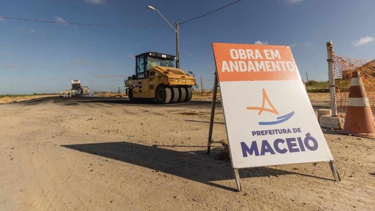 Primeiro trecho de pavimentação da Avenida Alice Carolina é concluído