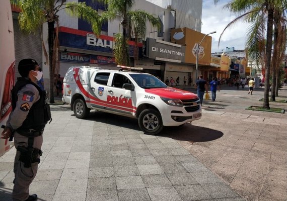 Segurança amplia operações para coibir atividades comerciais suspensas em decreto