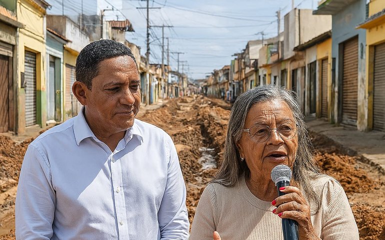 Pesquisa interna revela: população culpa Júlio Cezar e Luísa Duarte pela destruição das ruas de Palmeira