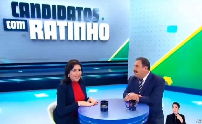 Tebet no programa do Ratinho Tebet no programa do Ratinho
