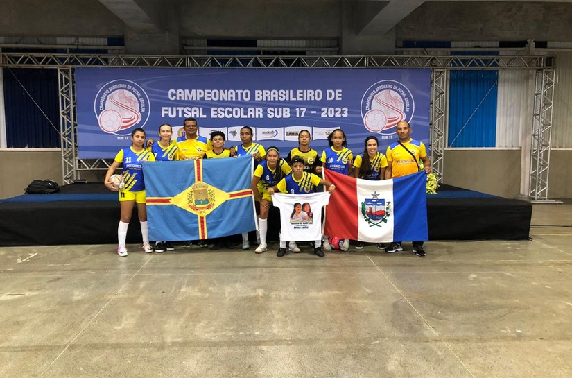 Alagoas estreia com vitória no Brasileiro de Futsal Escolar