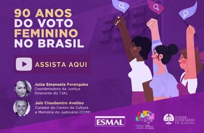 “Discutir o voto feminino é discutir o papel da mulher na sociedade”, diz juíza Emanuela Porangaba