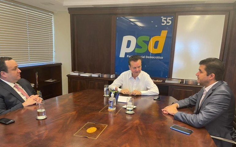 Em Brasília, Rui Palmeira se encontra com Kassab e se consolida como um dos líderes do PSD no Nordeste