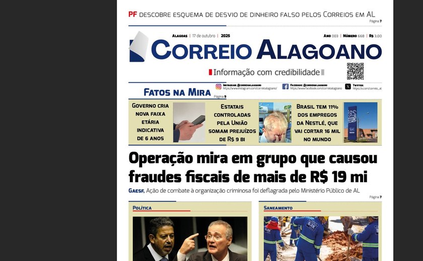 Operação mira em grupo que causou fraudes fiscais de mais de R$ 19 mi