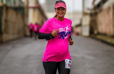 Professora Elian e Alef vivem um novo capítulo na Parque Shopping Run
