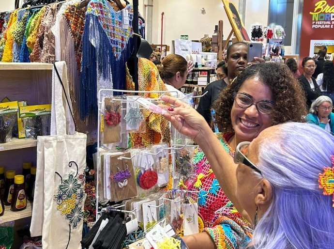 Apoio do Estado garante visibilidade a pequenos empreendimentos alagoanos em Festival Nordestino de Economia Solidária