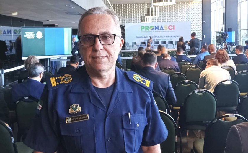 Inspetor da GCM representa Maceió em evento nacional sobre Segurança Cidadã