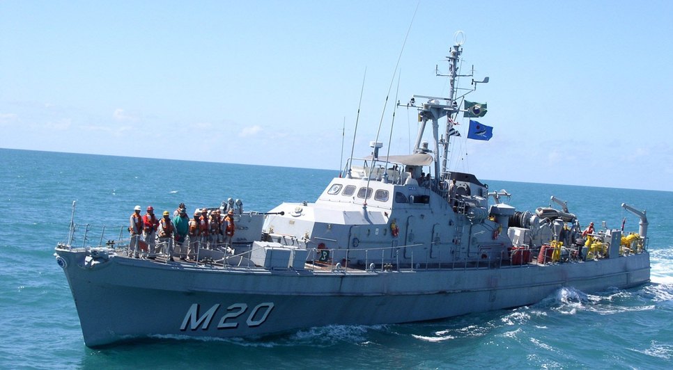 NAVIO VARREDOR / Foto: Marinha