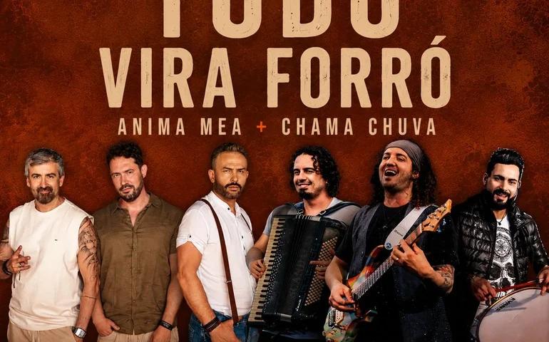 Encontro das Gerais com o Pé de Serra: Anima Mea e Chama Chuva lançam o single 'Tudo Vira Forró'