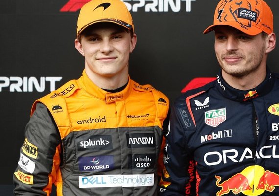 Piastri comemora 2º lugar na sprint na Bélgica: 'dia que não vou esquecer'