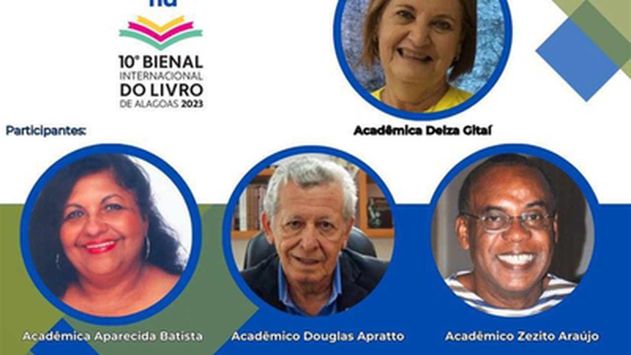 Academia Alagoana de Educação estará na 10ª Bienal do Livro