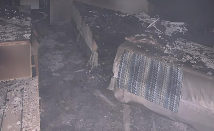 Imagens revelam destruição em hotel incendiado na Pajuçara