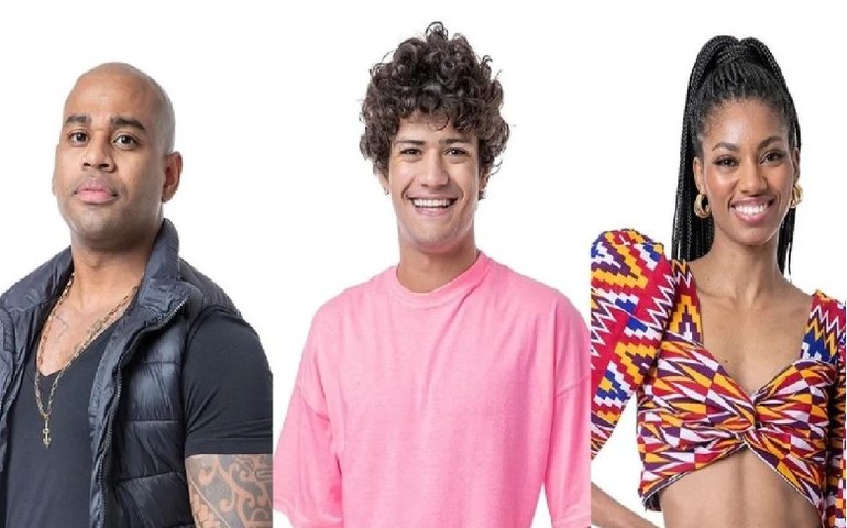 Tina, Cezar Black e Gabriel Santana disputam o terceiro paredão do ‘BBB 23’