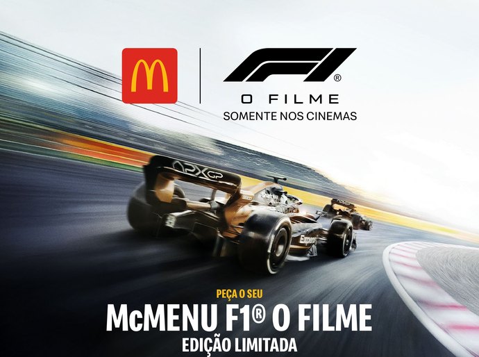 McDonald's lança com exclusividade miniaturas de carros de F1® — O Filme