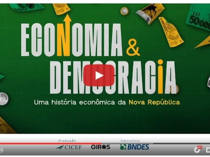 Documentário sobre quatro décadas de economia e democracia chega gratuitamente ao YouTube