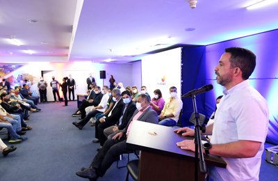 "Vai começar um novo momento para o atleta alagoano", diz Paulo Dantas