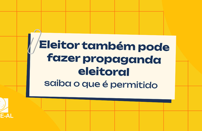 Eleitor também pode fazer propaganda eleitoral; saiba o que é permitido