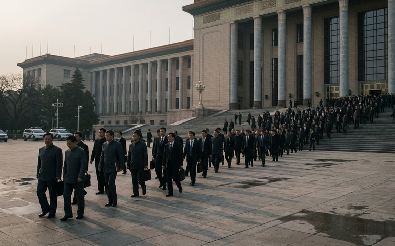 China define meta de crescimento mais baixa desde 1990 para 2026