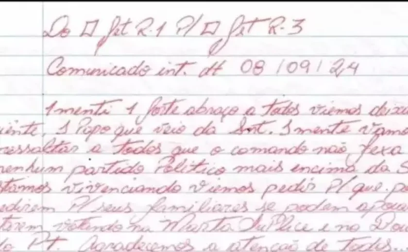 Leia cartas atribuídas ao PCC pedindo votos a Boulos: 'Papo de extrema importância'