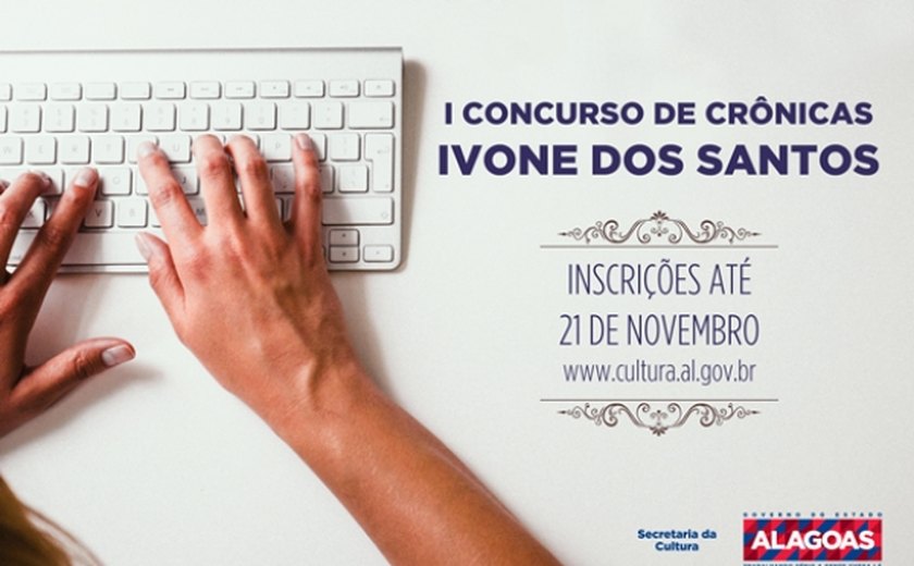 Prazo para inscrições do Concurso de Crônicas Ivone dos Santos se encerra na próxima segunda