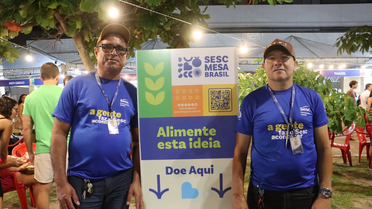 Sesc leva música e ação social à Feira Gastronômica do Festival Bar em Bar