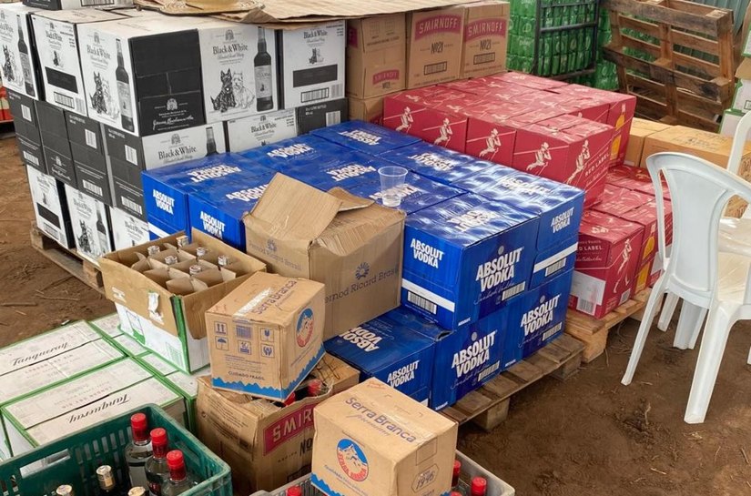 Ação da Sefaz flagra fraude em show e retém mercadorias avaliadas em mais de R$ 1 milhão