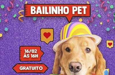 Carnaval Pet com feira de adoção de animais é atração deste sábado, no Parque Shopping 