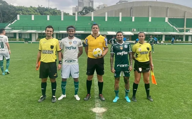 Palmeiras faz jogo-treino entre o elenco para preencher semana sem partidas