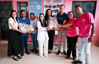 93ª doação do Alagoas Sem Fome beneficia instituição no Jardim Petrópolis