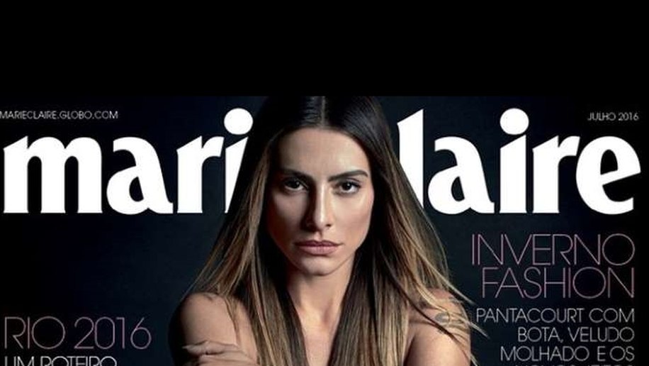 Cleo e Glória Pires posam nuas em campanha contra estupro