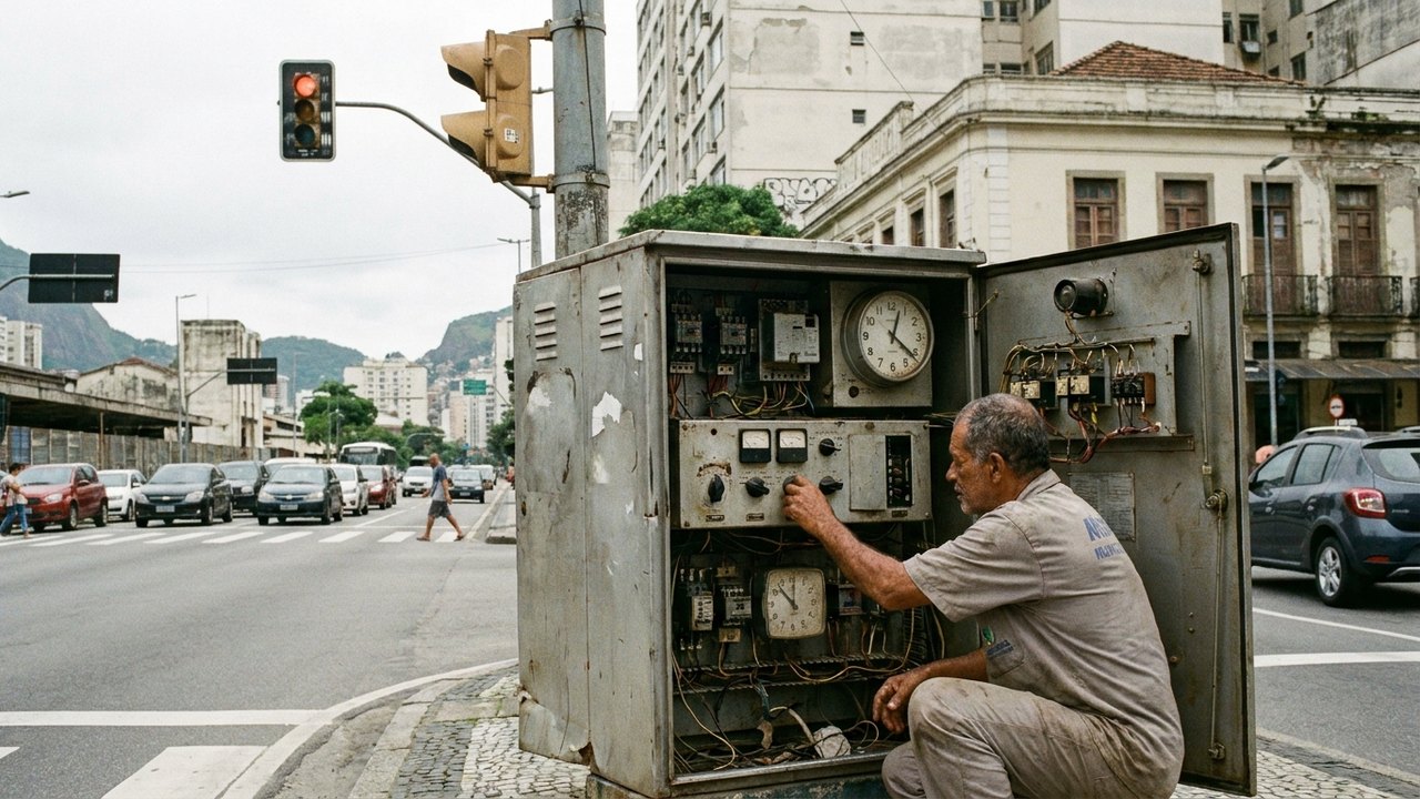Parado no tempo: em plena era de IA, trânsito no Rio ainda usa tecnologia analógica de mais de dez anos atrás