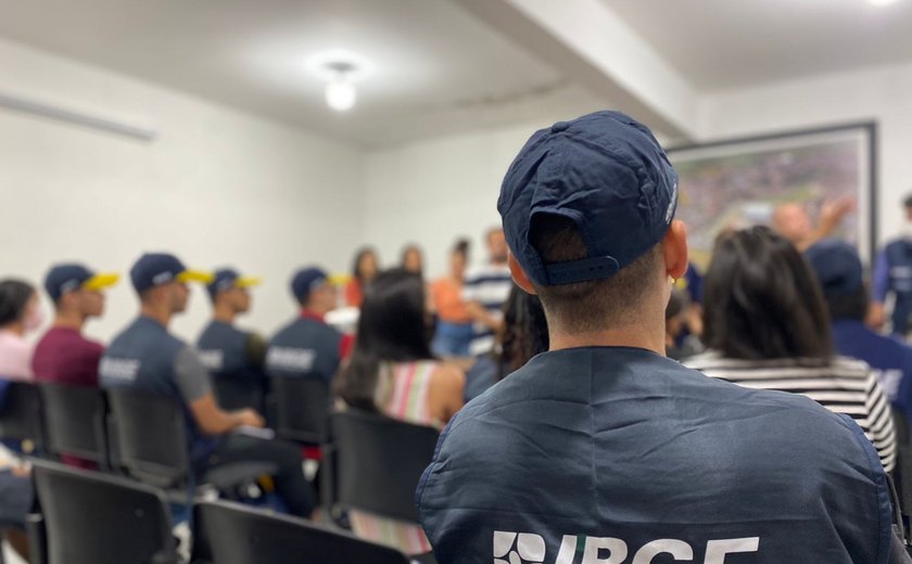 Censo 2022: IBGE e Prefeitura de Traipu iniciam treinamento de agentes censitários