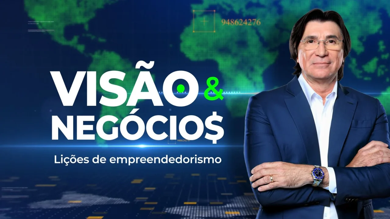 “Visão & Negócios – Lições de Empreendedorismo” consolida novo espaço nacional para líderes empresariais na Record News